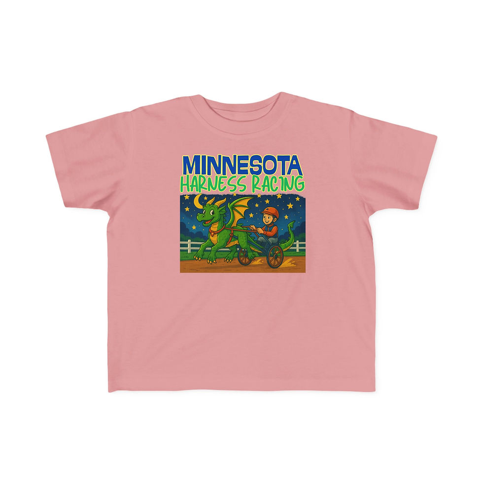 Thumbnail: Fun & Whimsical Toddler Dragon Racing Tee