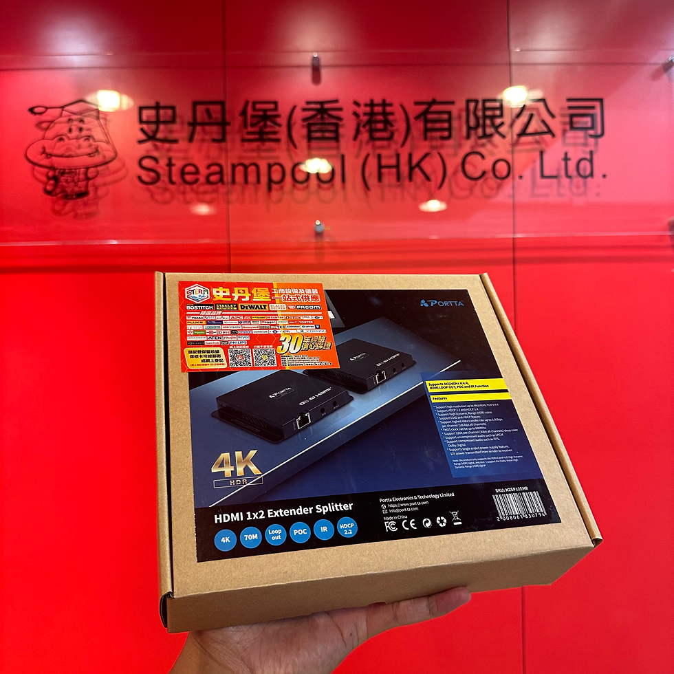 縮圖：Portta HDMI Extender 70 米延長器 (遠端控制) N2SP12EHR