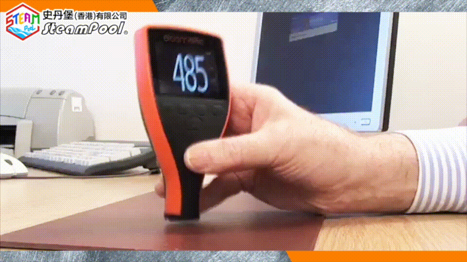Elcometer 電鍍塗層厚度錶讀數速度超過每分鐘 70 次,比其他儀器快 40%,使用家進行更多測量,或節省每次檢測的時間。Elcometer 電線槽塗層厚度檢測,電鍍塗層厚度錶,Ferrous Metal Coating Thickness Gauge,工程,材料檢測,電線槽,鍍鋅層。 A456CFBI1