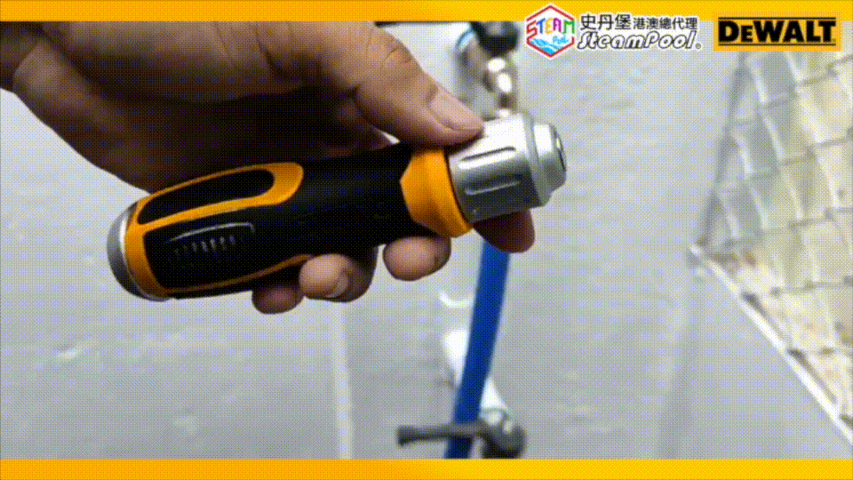 DEWALT 得偉12發鋼彈批咀套裝,螺絲批,螺絲,啦啦批,棘輪批。三材料手柄,握感舒適,延伸桿加長螺絲批長度,長距扭螺絲,亦可個別拆卸用於電鑽上,DWHT69233