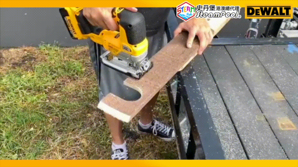 DEWALT 得偉D型飛燕溜冰鋸,積梳,曲線鋸,得偉工廠自家研發,磁浮摩打,高效性能,相比DCS331更長壽命,運作時間 ,DCS334