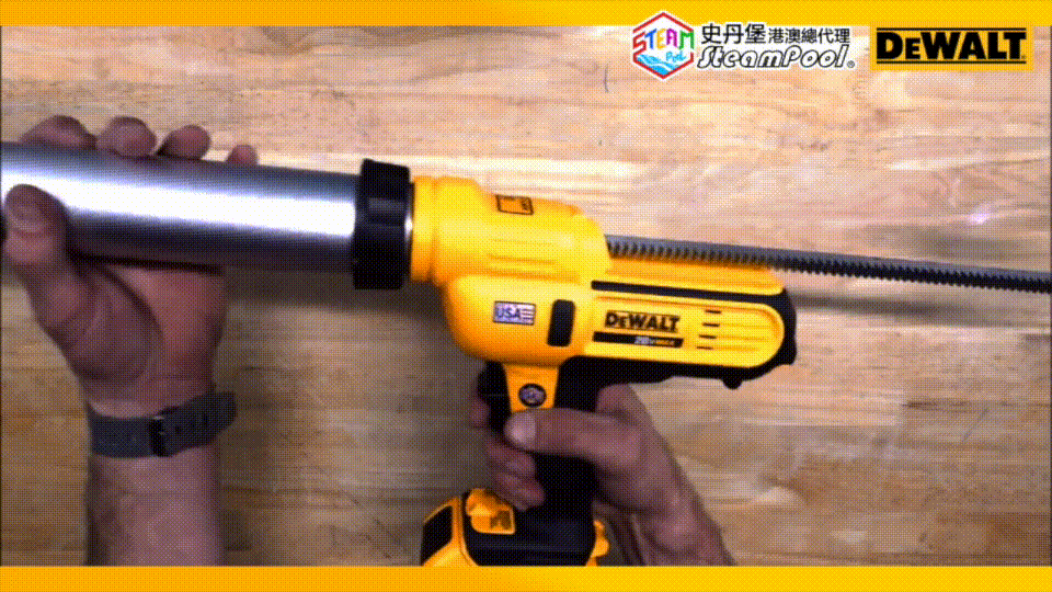 DEWALT 得偉 得偉電動膠槍 高潮神器 擠膠 自動回彈功能 工具掛勾,DCE580 DCE560