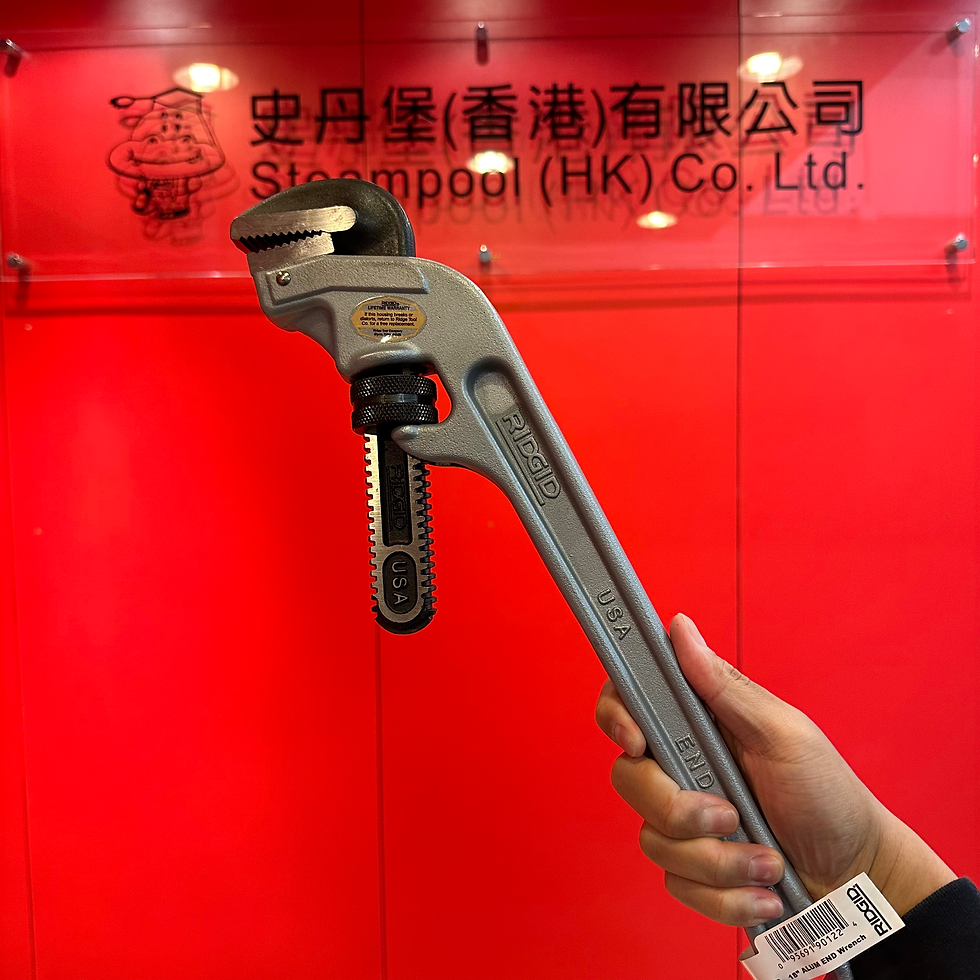縮圖：RIDGID 10"/14"/18" 鋁柄斜管鉗 E-910 / E-914/ E-918