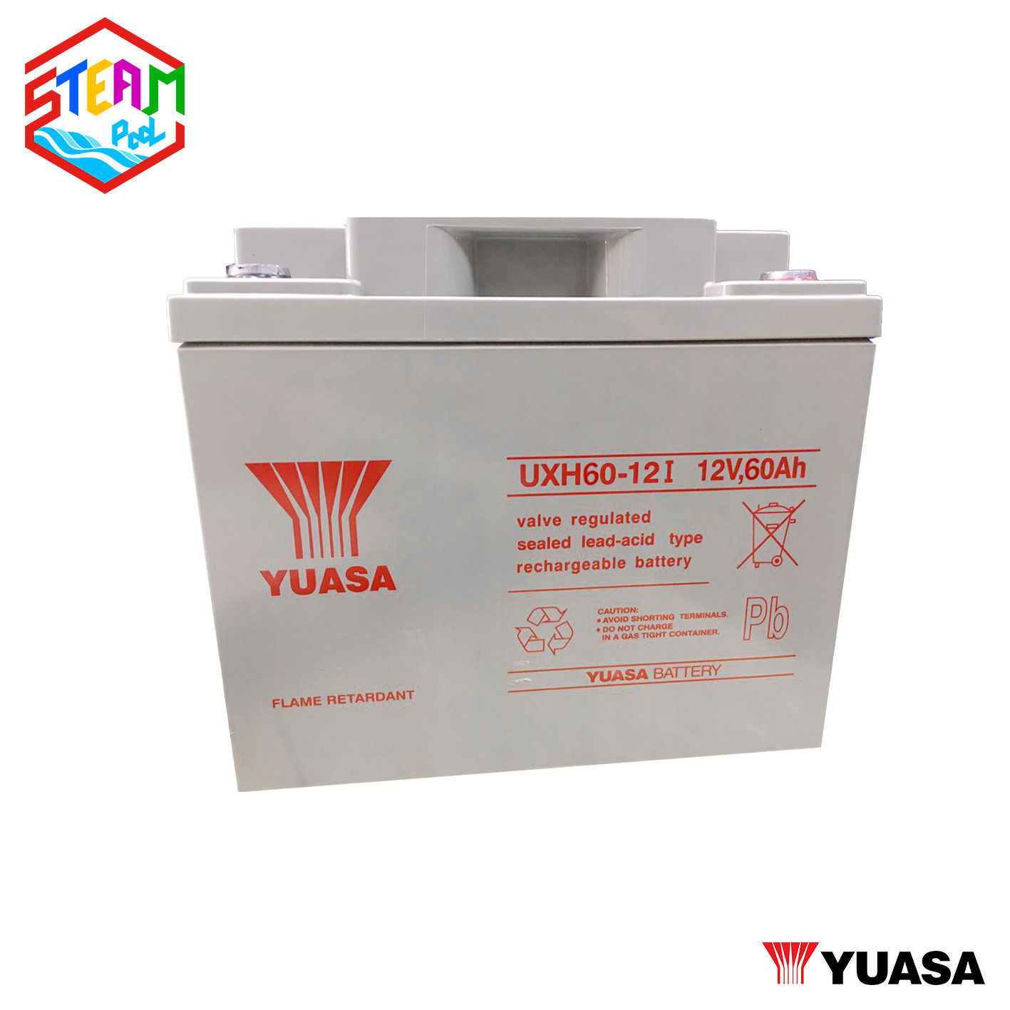 YUASA 12V 60AH 特長壽 VRLA 鉛酸蓄電池 UXH60-12I