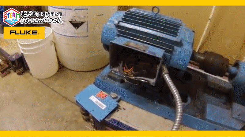 福祿克 FLUKE 62 Max/62 Max+/TiS20+/TiS20+ MAX/TiS55+/TiS75+,摩打殼體、軸承及轉動裝置,查看整個電機和外殼的溫度是否平均