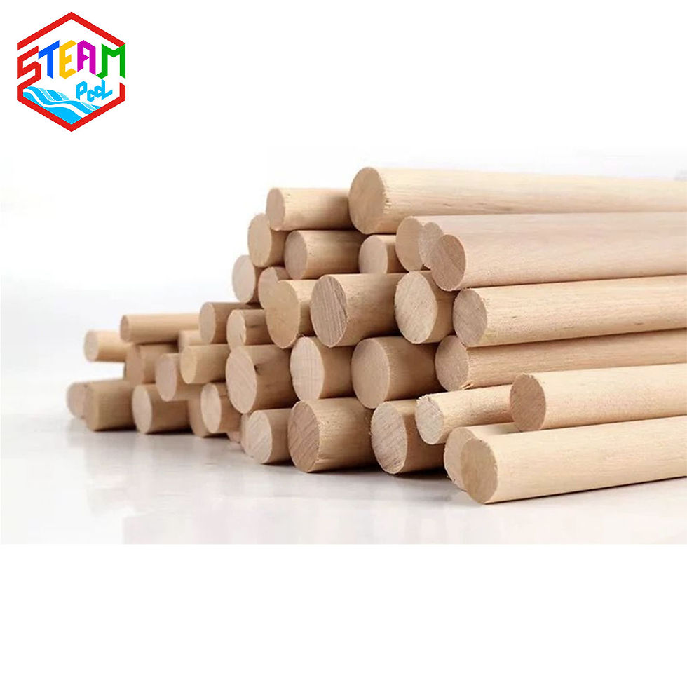 STEAMPOOL 天然實木樺木棍 SP00158