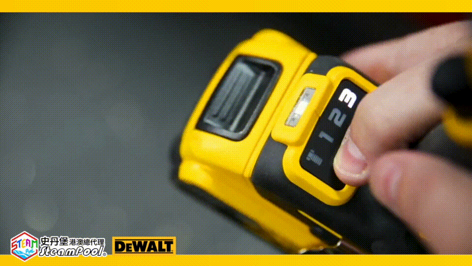 得偉工廠新研發的智能扭力模式(Precision Wrench™),啟動後便做到精確的扭力調控。DEWALT Impact Wrench 得偉無線鋰電電卜 DCF891 DCF892