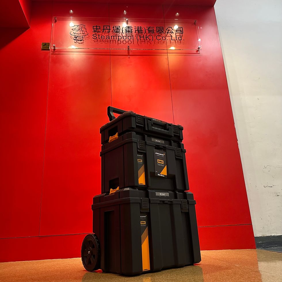 縮圖：得偉 McLaren 麥拿倫限量特別版鐵漢工具箱 (3 件裝) DWST60452-1