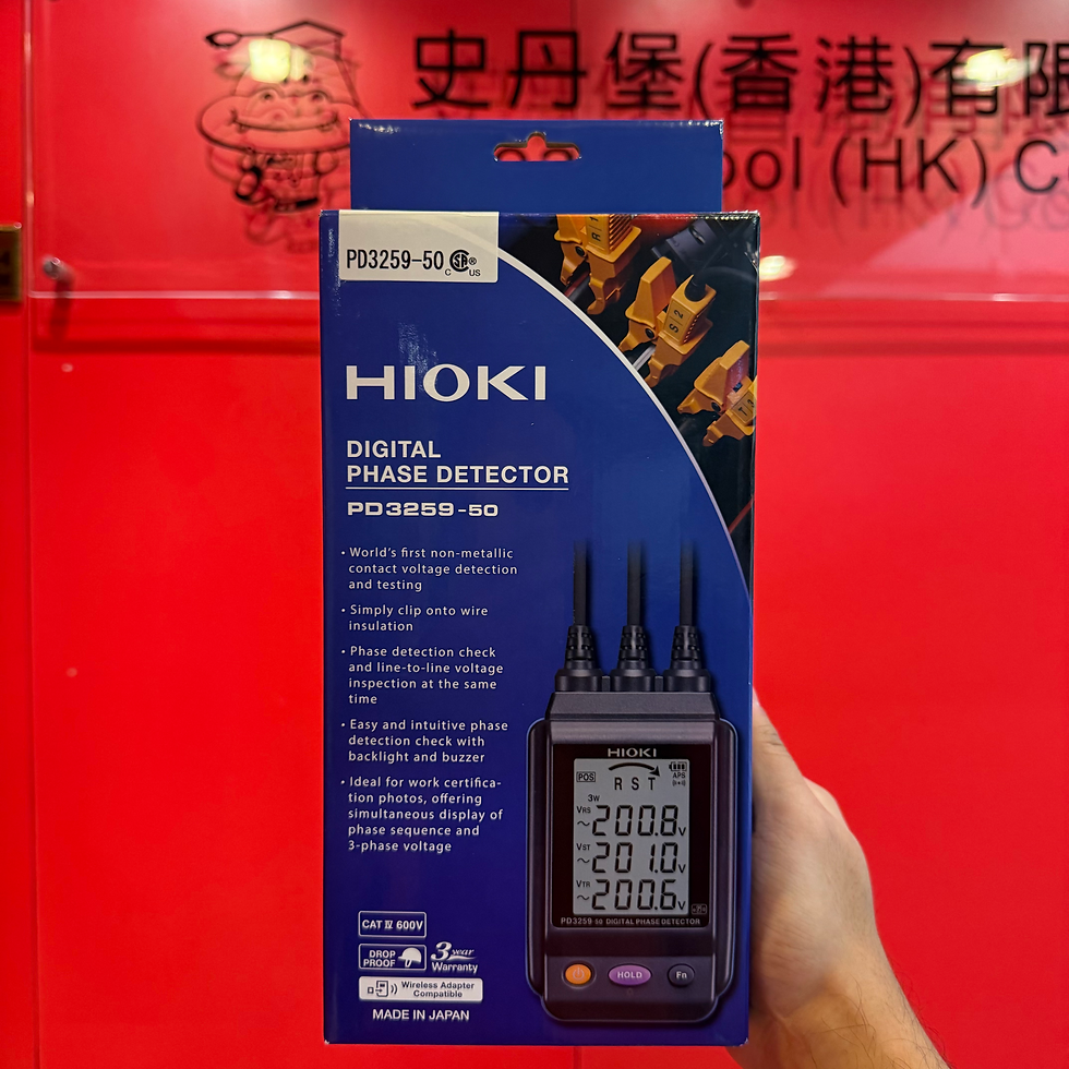 縮圖：HIOKI 非接觸式電壓/相序表 PD3259-50