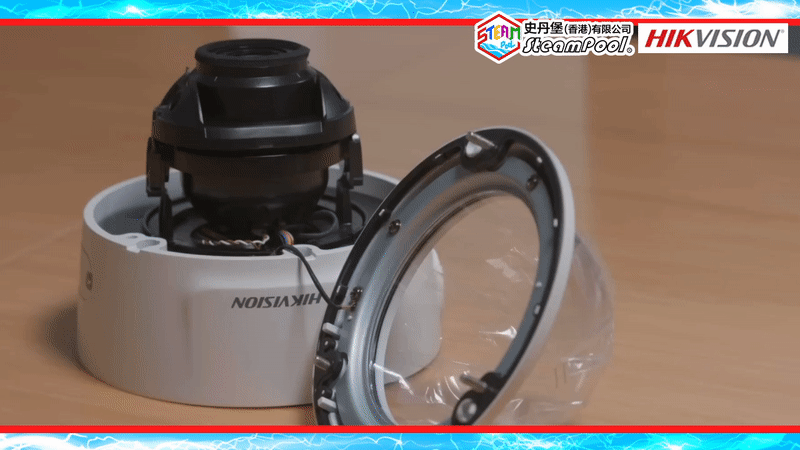 安裝監控系統的5個常犯錯誤:忘記從鏡頭上拆除保護膜。ELV 弱電天地,史丹堡海康威視經銷代理 HIKVISION IP CAM INSTALLATION