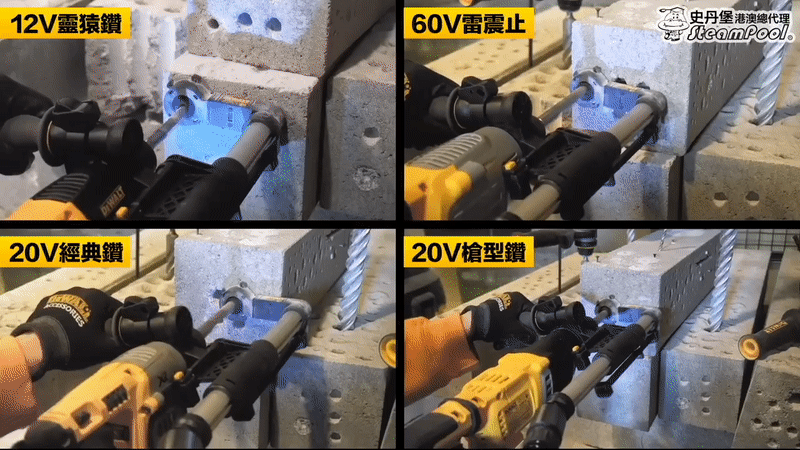 DEWALT 萬用油壓鑽吸塵配件,多款油壓鑽使用同一個吸塵配件,12V,20V,60V油壓鑽, D25301