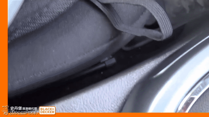 Black+Decker 汽車吸塵機 12V汽車小蝸牛,櫈罅椅罅梳化吸塵,使用纖型吸咀可直接深處吸走塵埃頭髮垃圾,PD1200AV