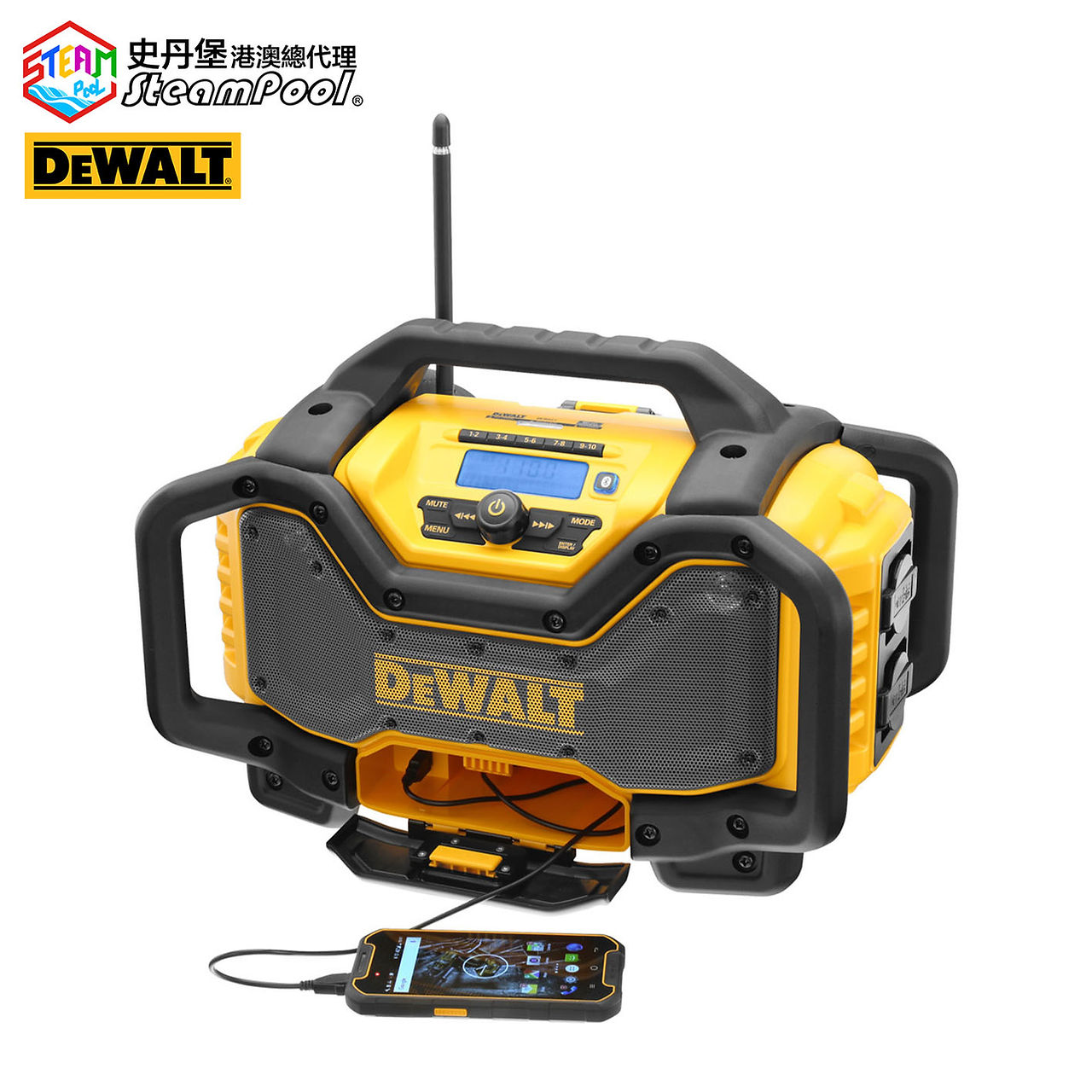 得偉殿堂音，產品圖片2。工地音響 喇叭 揚聲器 DEWALT DCR025 DCR027 