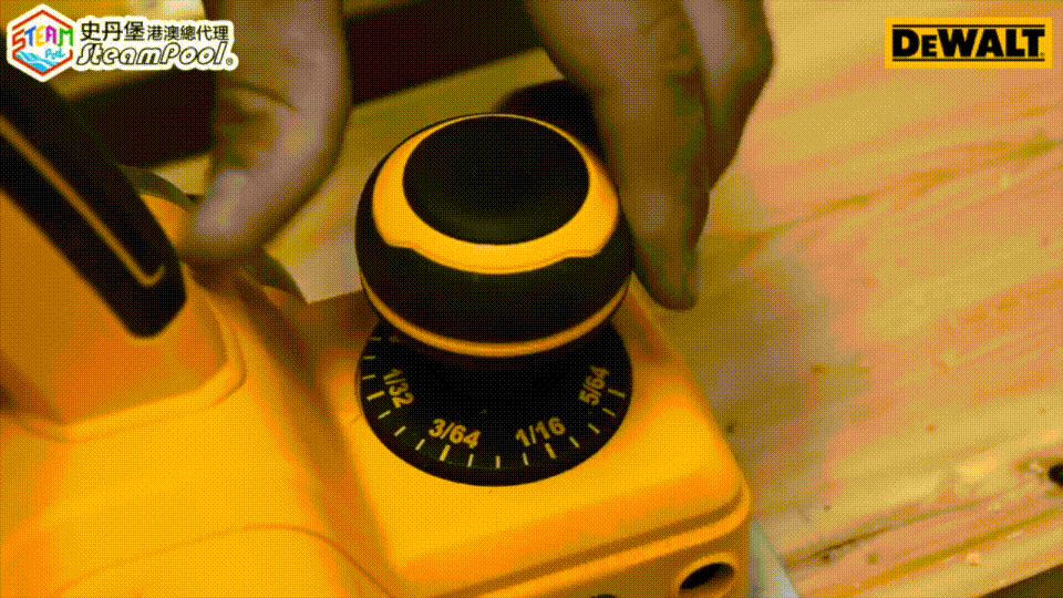 DEWALT DCP580 得偉 18V 磁浮電刨,可調節深度,邊角刨削