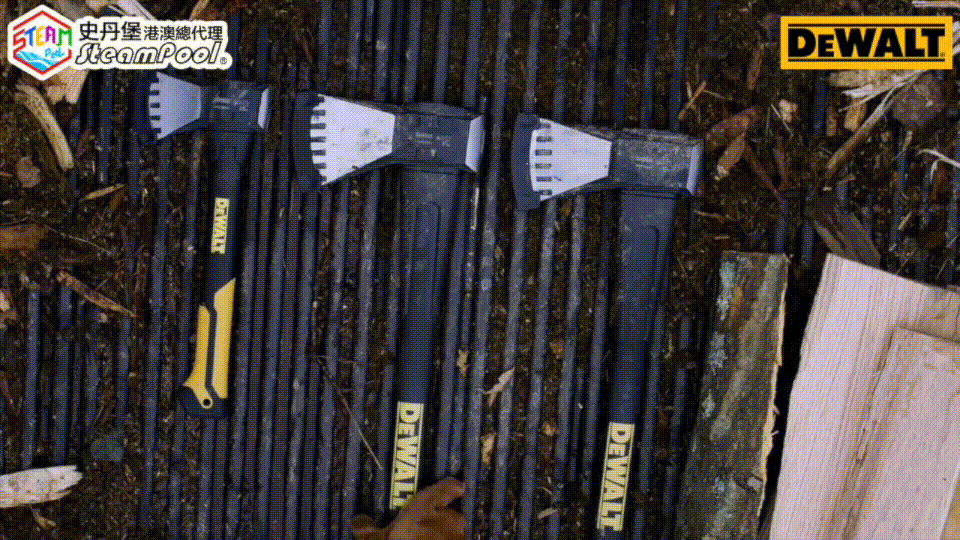 DEWALT 得偉 救援工具,魯班戰斧,碳纖維加上玻璃纖維,以致它強韌輕巧
