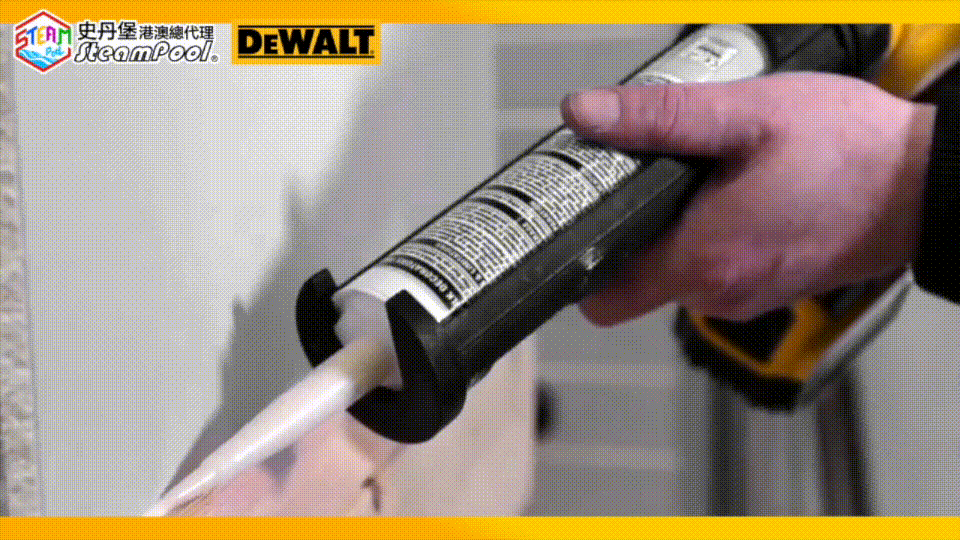 DEWALT 得偉 得偉電動膠槍 高潮神器 打膠 快捷 省力 均匀,DCE580 DCE560