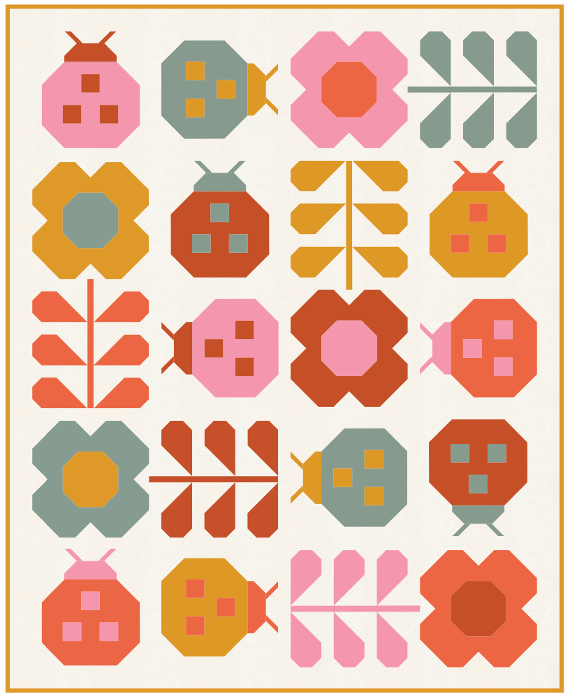 Thumbnail: Hello Spring Quilt Kit 1