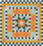 Thumbnail: Flower Checks Cover Quilt Kit