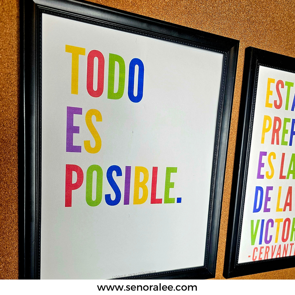 Everything is possible / Todo es posible Spanish poster