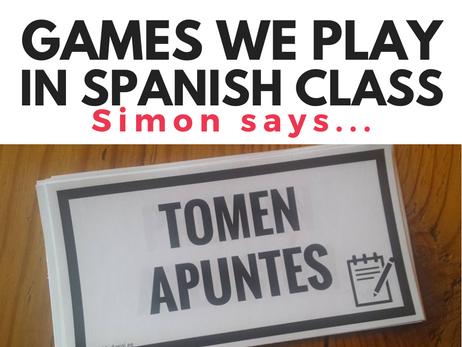 Games for Spanish CLass
