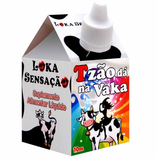Tesão De Vaca Gotas Excitantes 10Ml Loka Sensação