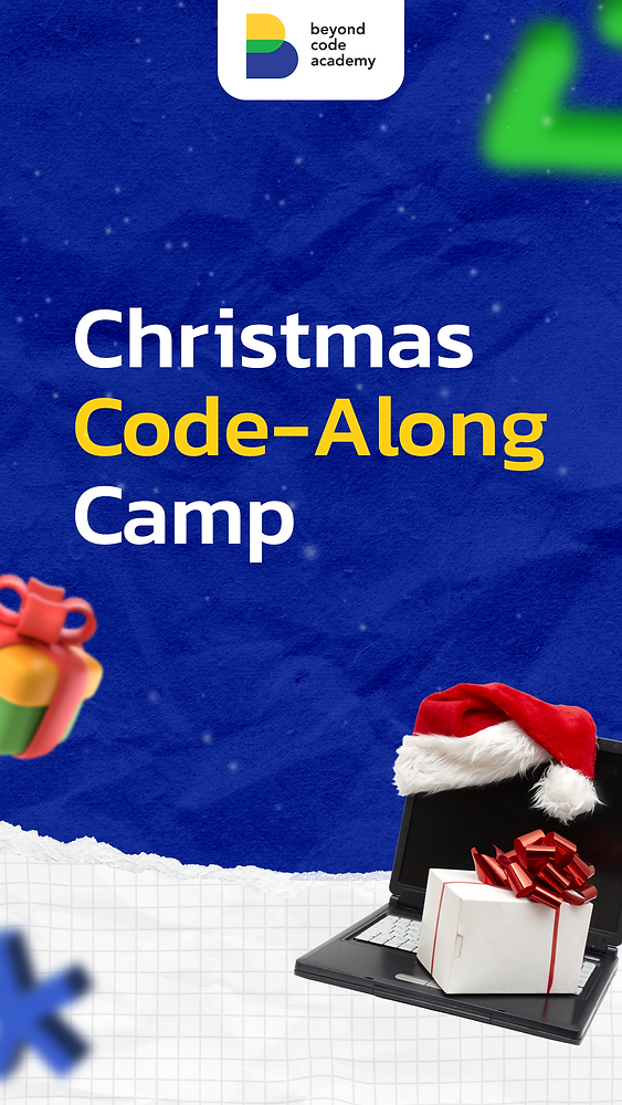 Weekend Code C Christmas Code-Along Full day/Half-day Coding Camp (Decmber-Janurary)