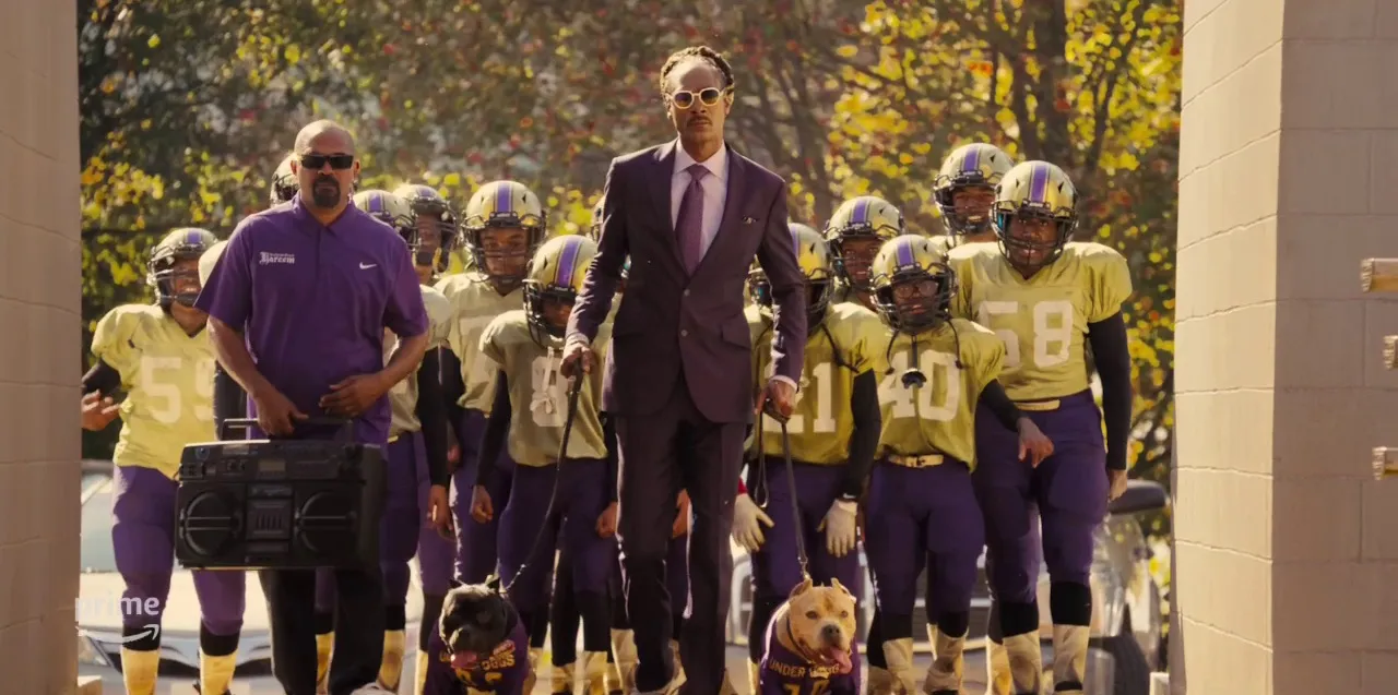 Snoop Dogg Takes on Former Football Glory in the Film 
