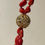 Thumbnail: No 3 Tassel Coral Necklace