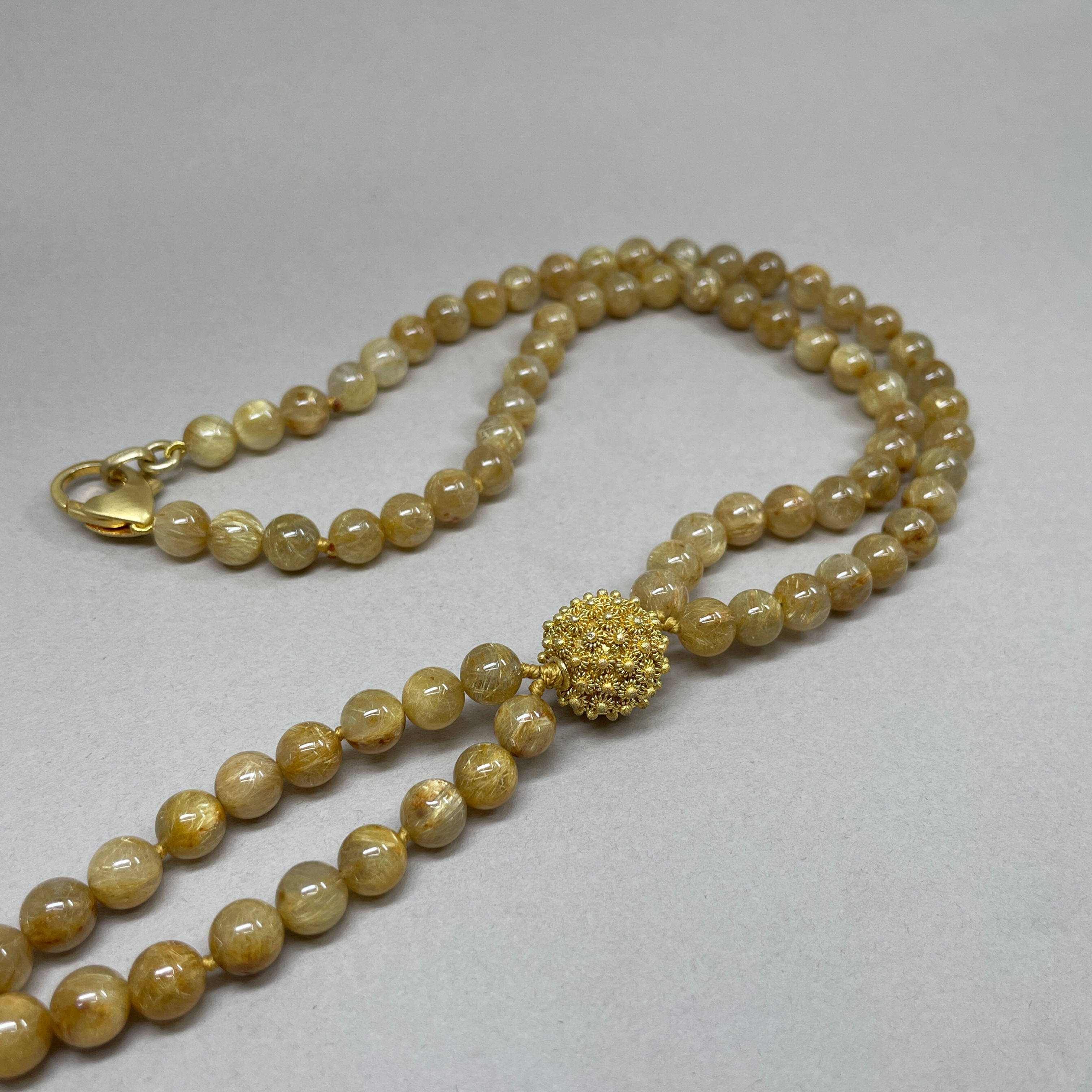 No 9 Tassel Quartz Necklace