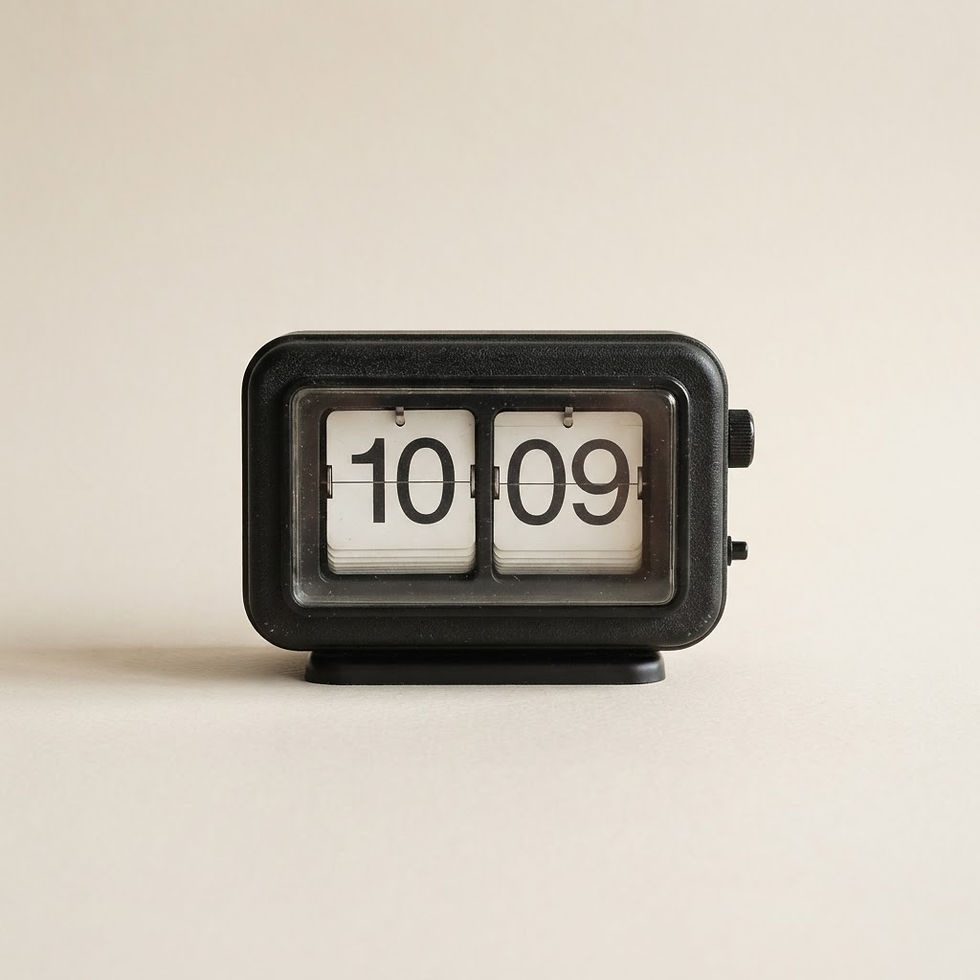 Nova Flip Desk Clock