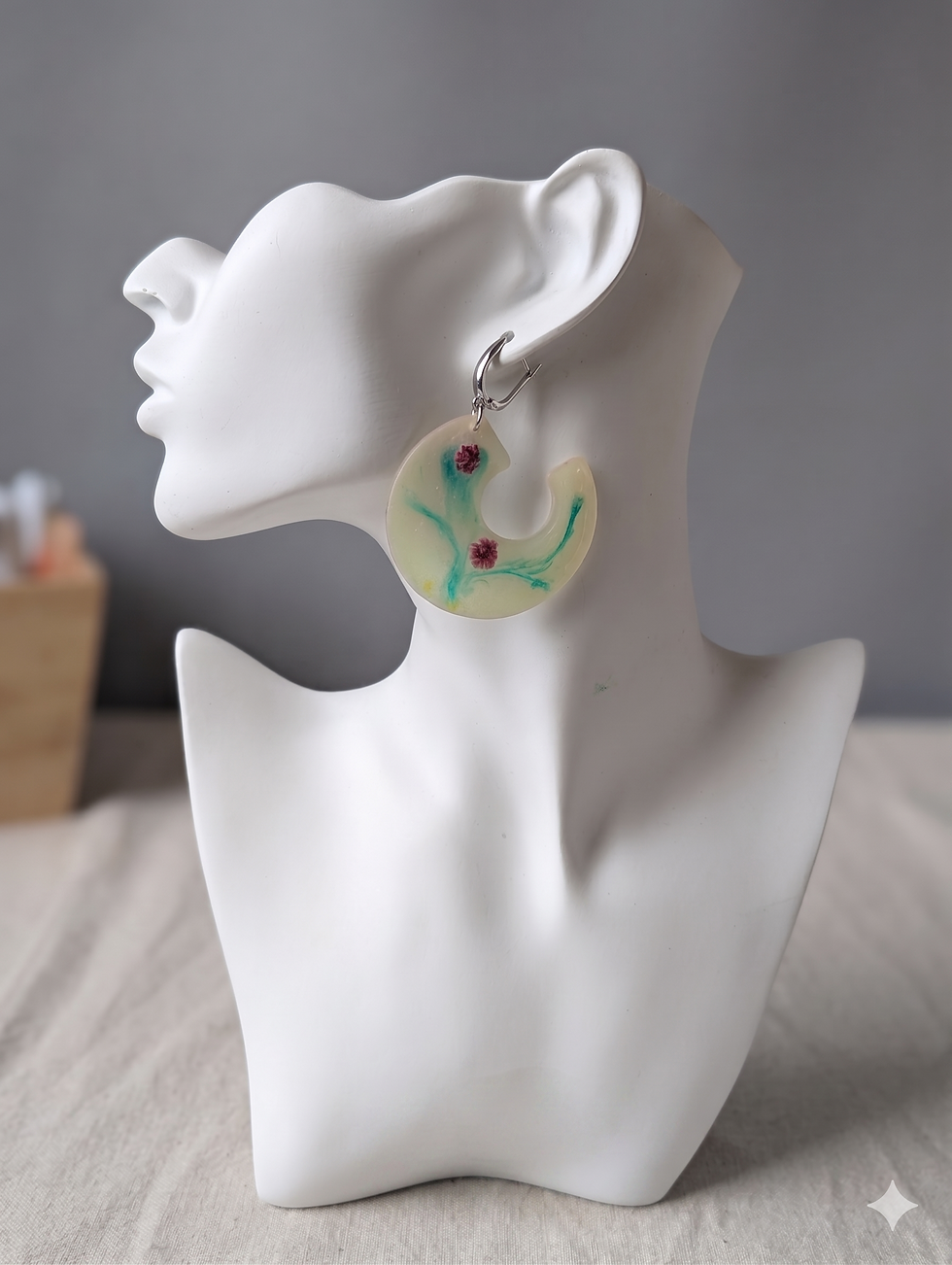 Thumbnail: Brume de Jade Earrings
