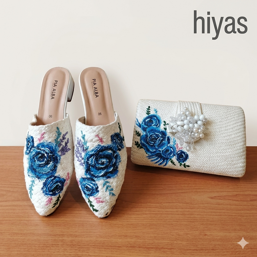 Thumbnail: Eva Clutch + Mules