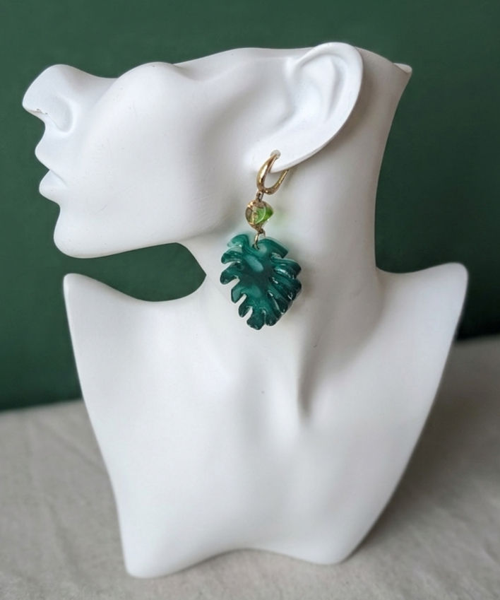 Thumbnail: Éden Vert Earrings
