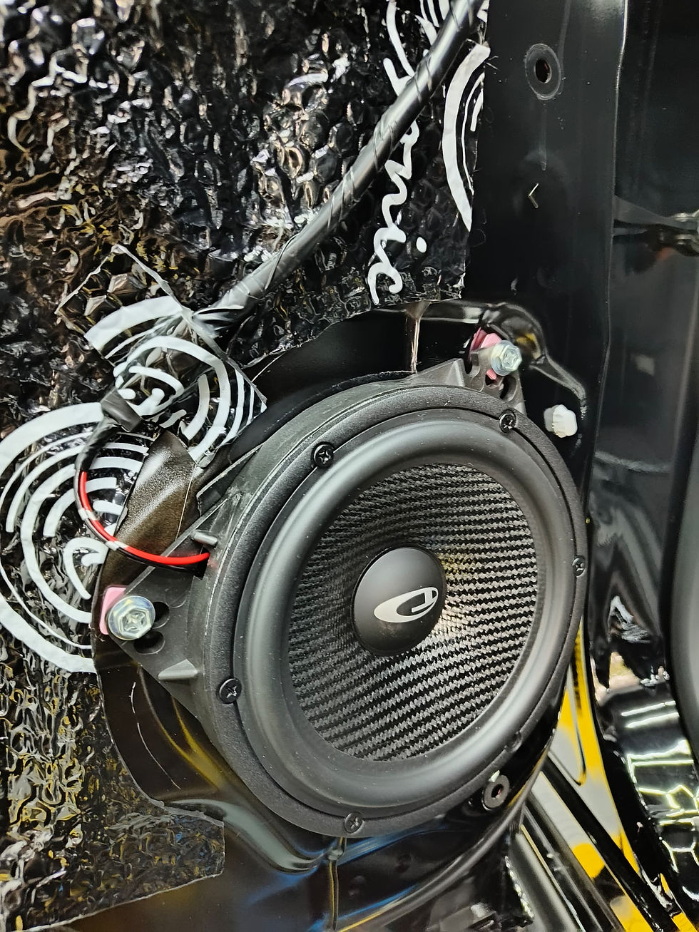 Toyota Land Cruiser component speakers
