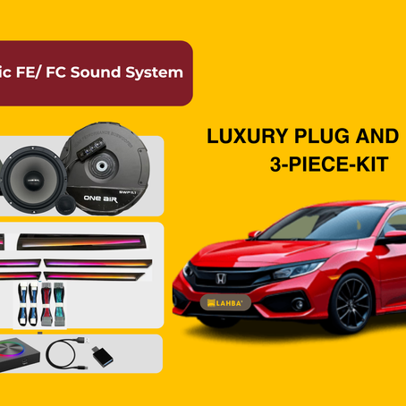 Honda Civic FC FE 3-Piece-Kit Sound System (Puchong)