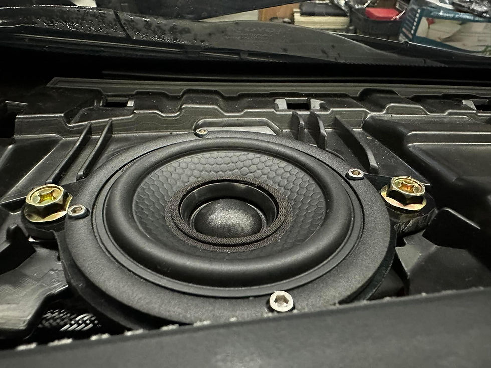 Tecprecision VE 3 Way Speaker in Alphard 40