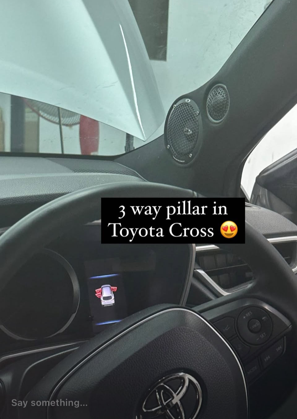 Plug & Play sound system installation for Toyota Corolla Cross (Puchong)