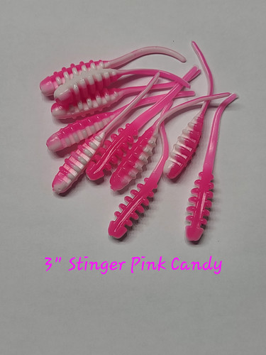 3 Custom Stinger Tail Walleye Warriors