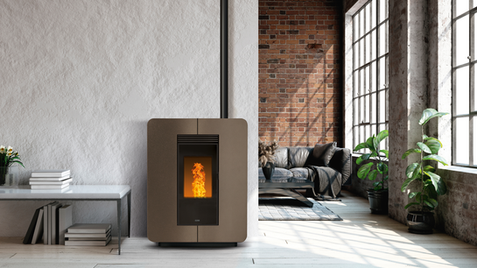 Poêle a granulé - KLOVER Astra Air Steel