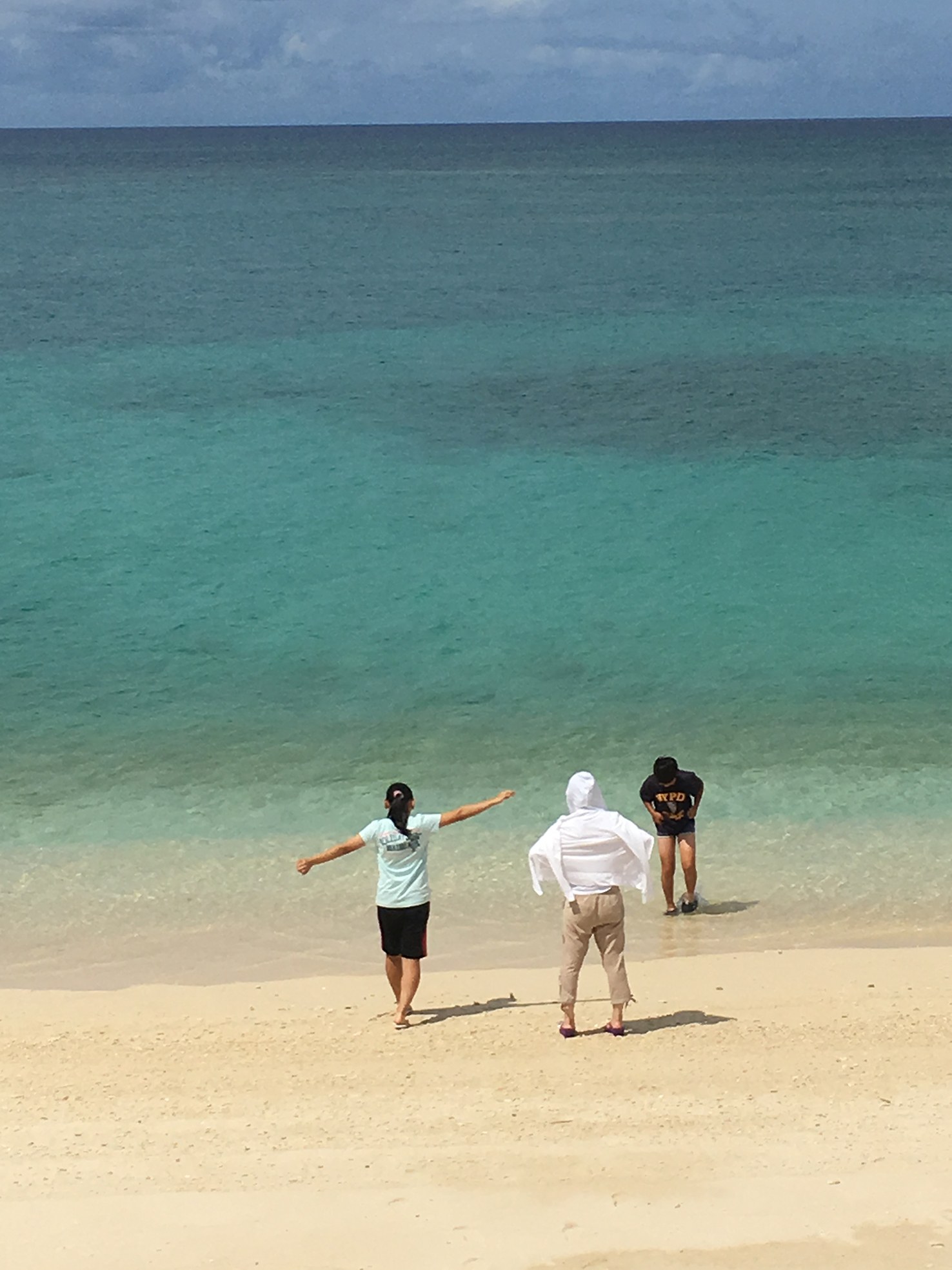 海と家族