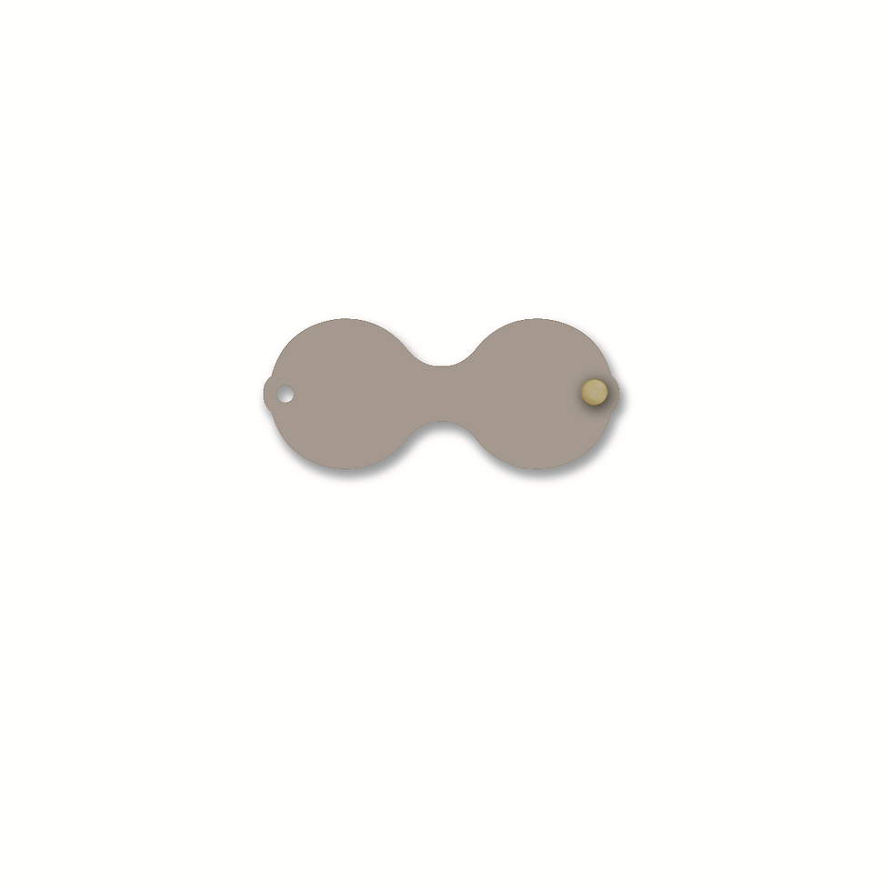 Thumbnail: BS200 - Button snap jewelry tag (22mm x 40mm) 1,000 pieces