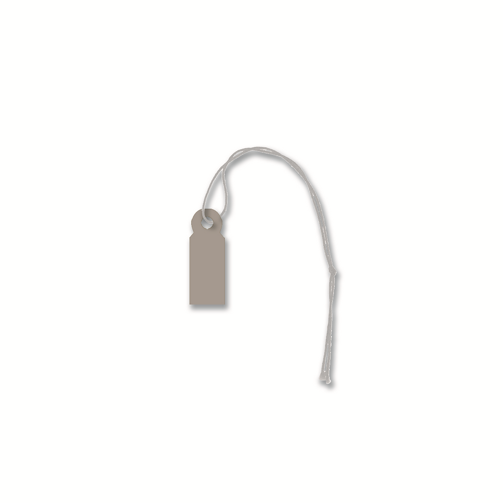 Thumbnail: ST612 -String jewelry tag (7mm x 20mm) 1,000 pieces