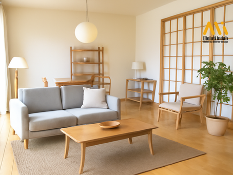 Desain zen interior melati indah