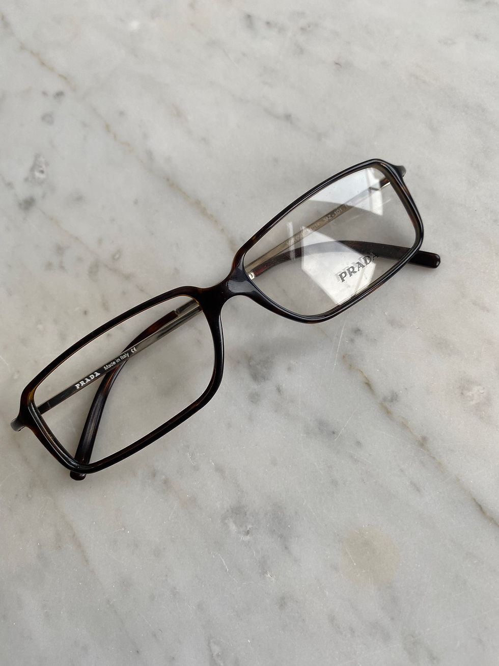 Miniatura: Occhiale Prada marrone 