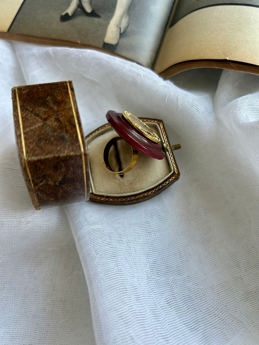 Miniatura: Anello moneta Re Carlo Felice
