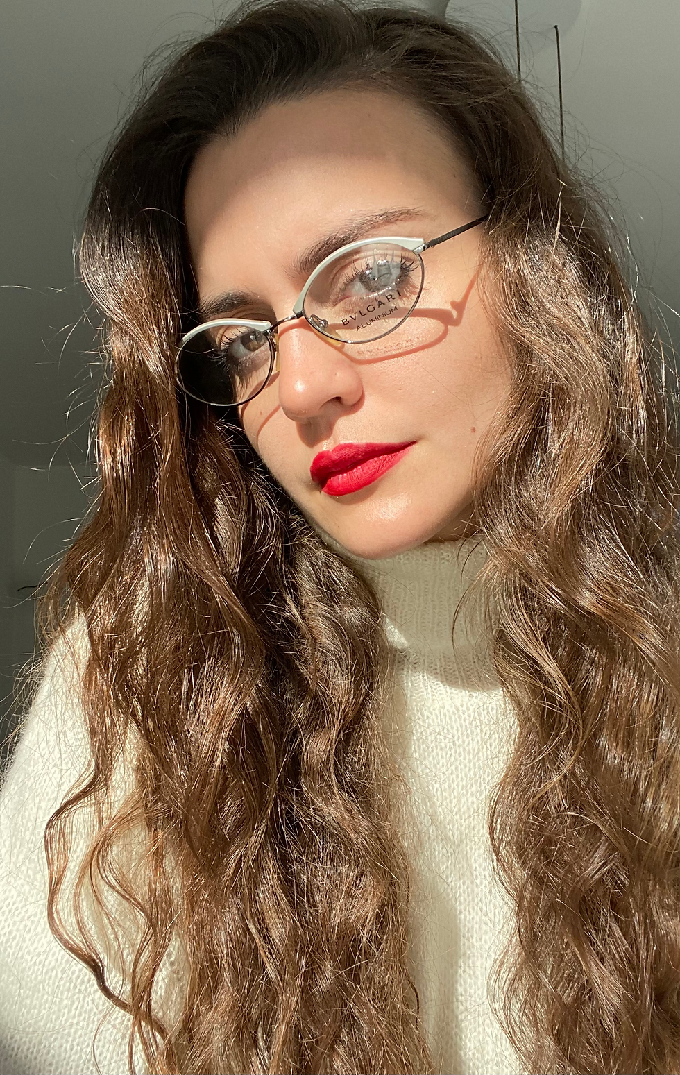 Miniatura: Occhiali Bvlgari aluminium argento
