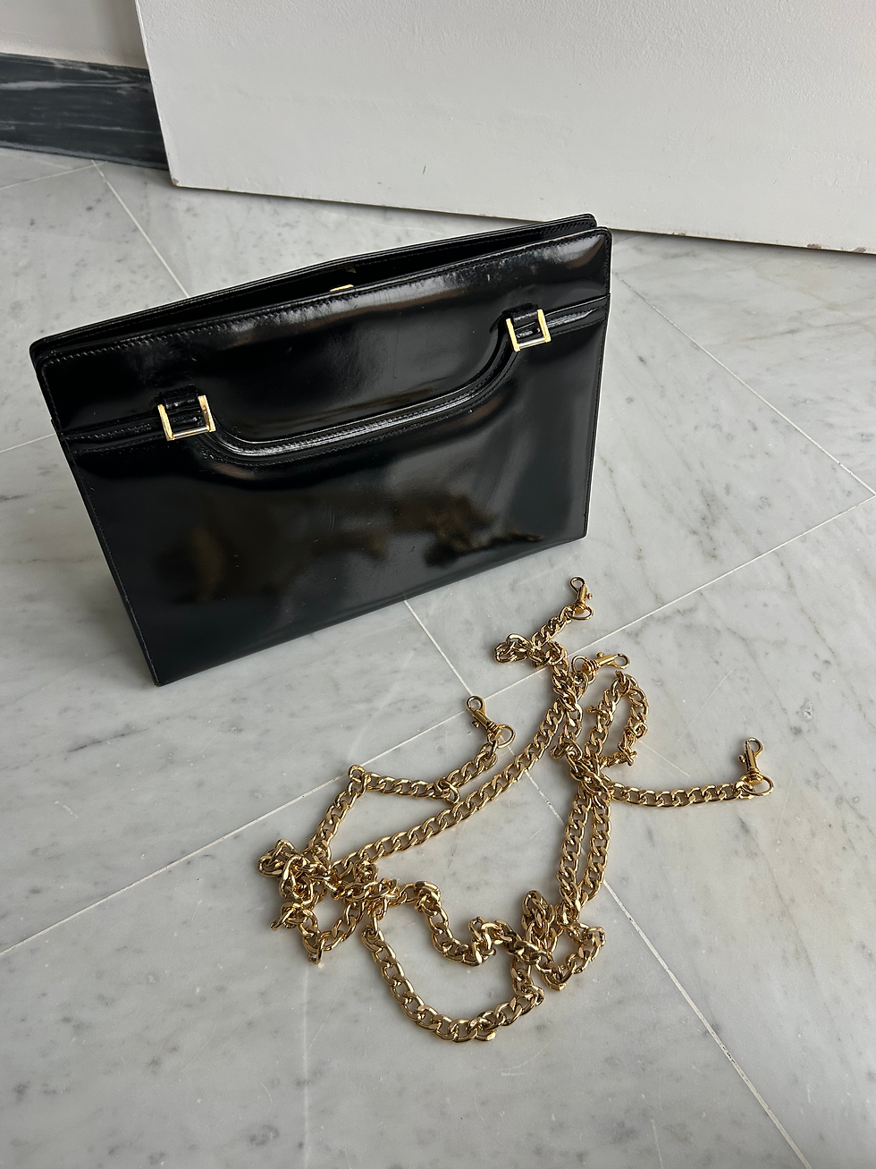Miniatura: Borsa pelle verniciata 