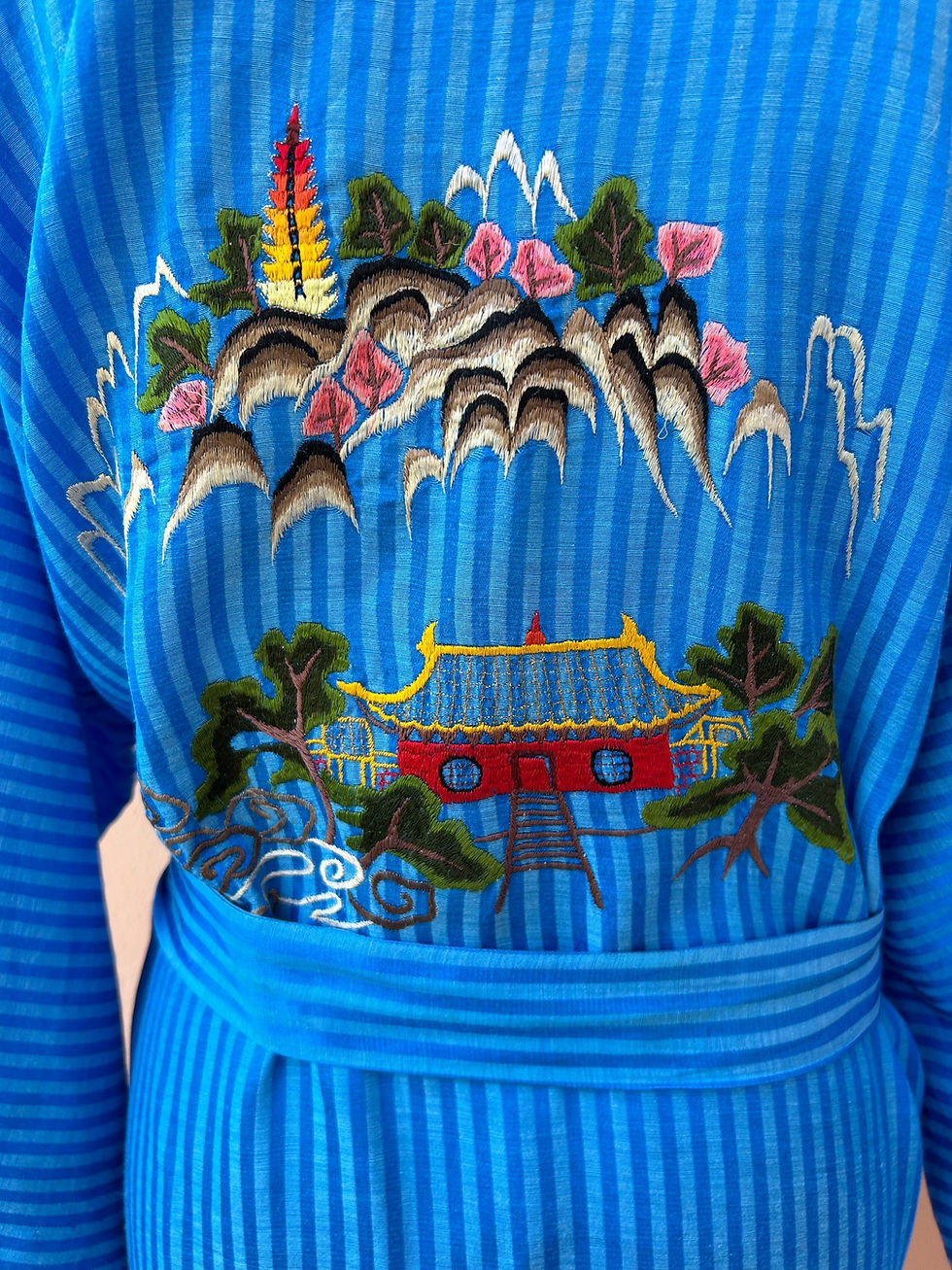 Miniatura: Vestaglia Kimono ricamata 