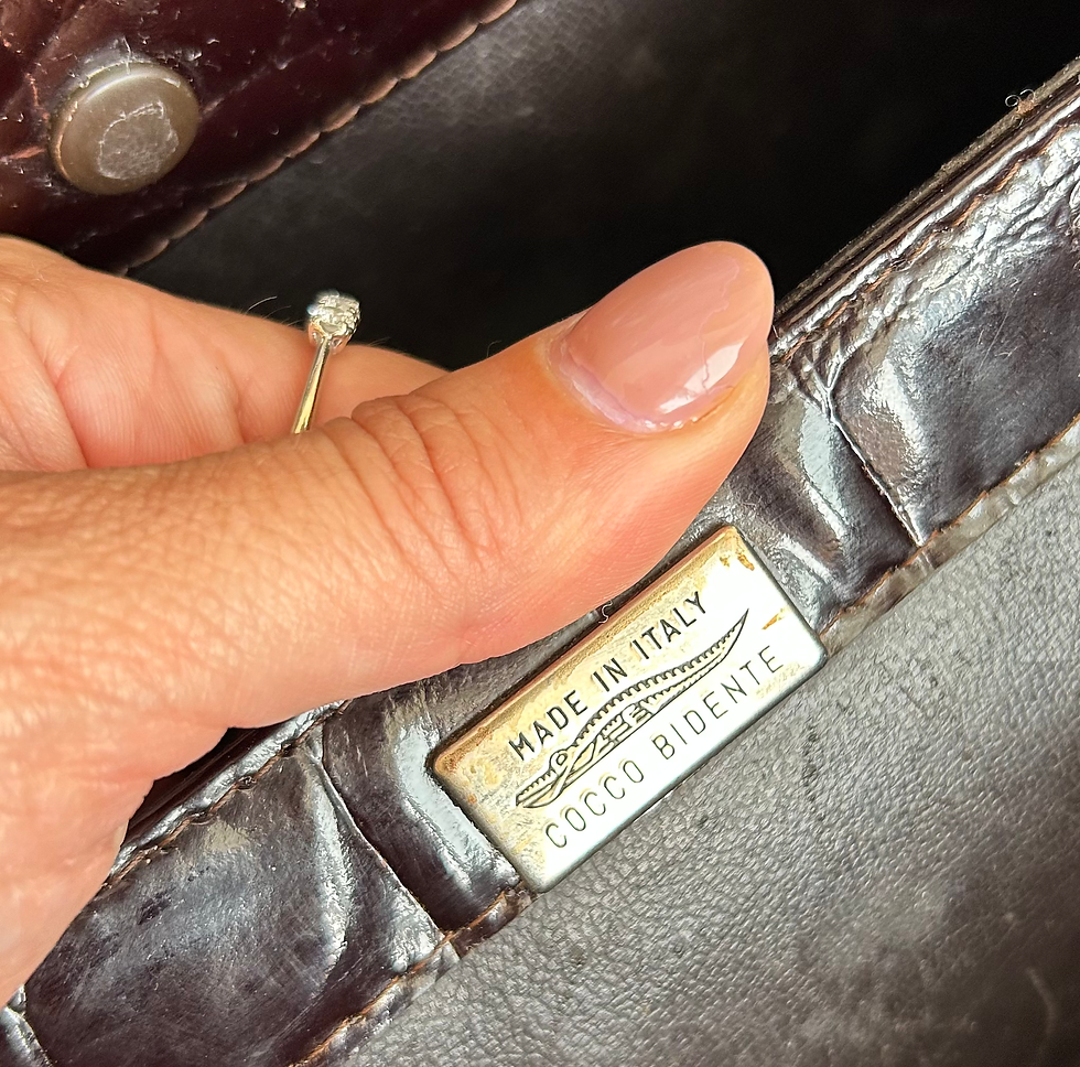 Miniatura: Borsa a mano cocco bidente 