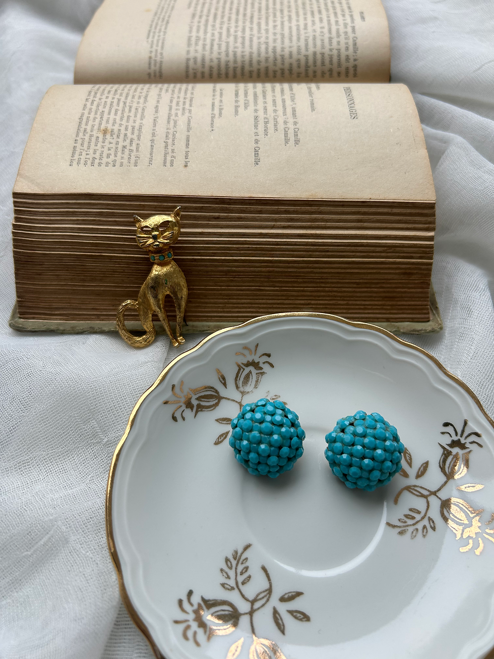 Miniatura: Clip turchese 
